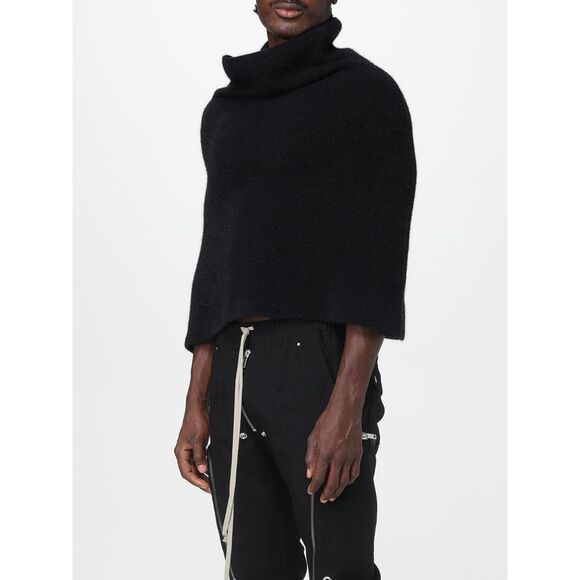 Rick Owens Scarf Men Black - Picture 4 of 4